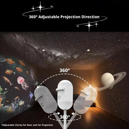 360° Celestial Nebula Ambient Projector